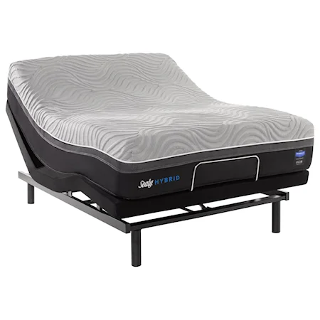 Queen Performance Hybrid Mattress and Ease 2.0 Adjustable Base